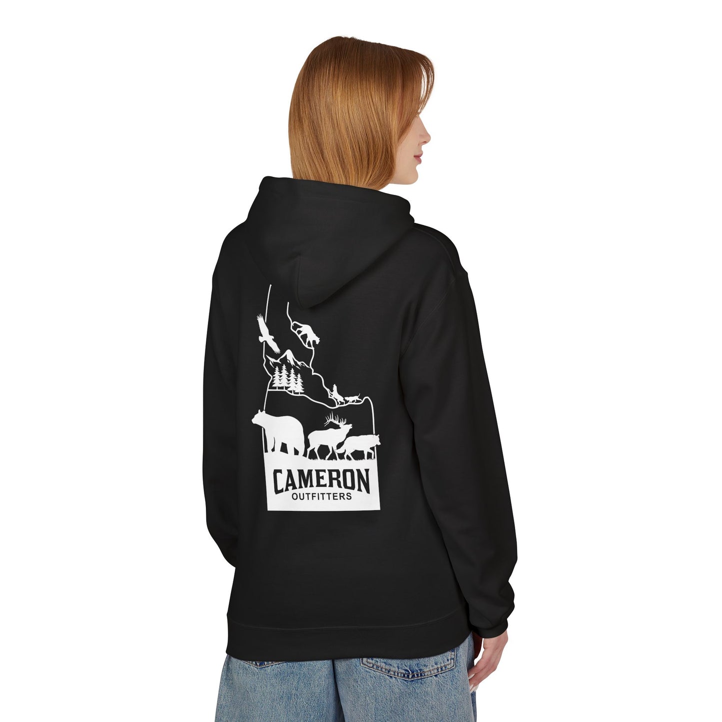 Cameron Outfitters Hoodie — Outdoor Wildlife Graphic Hooded Sweatshirt
